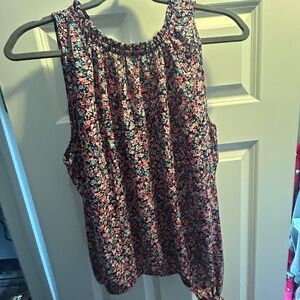 Sleeveless blousy top